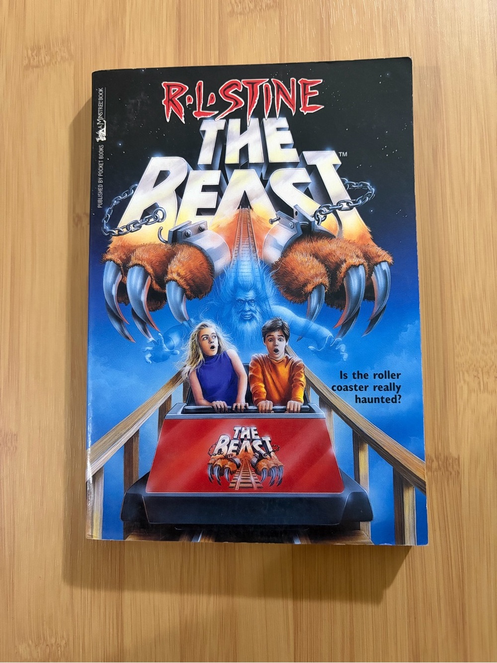 📚 3/$15 R.L. Stine "The Beast" Paperback Book